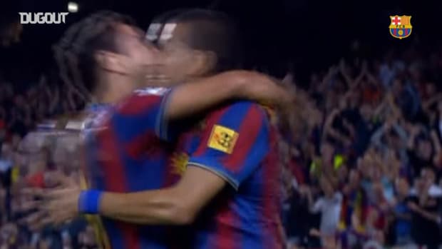 Dani Alves’s long-range goal vs Atletico Madrid